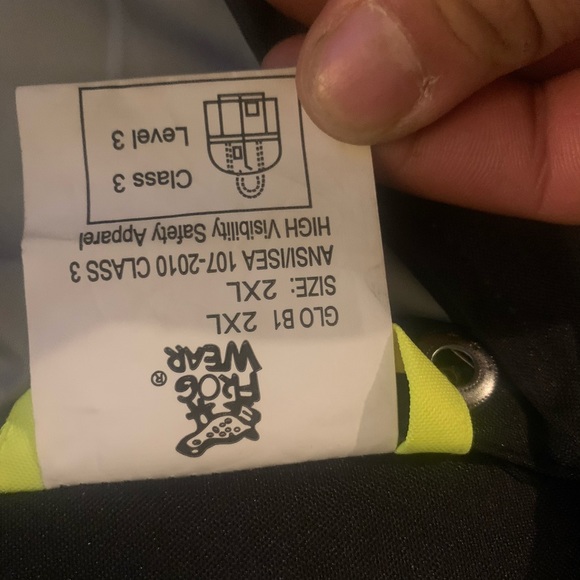 Reflective work jacket - Picture 4 of 7